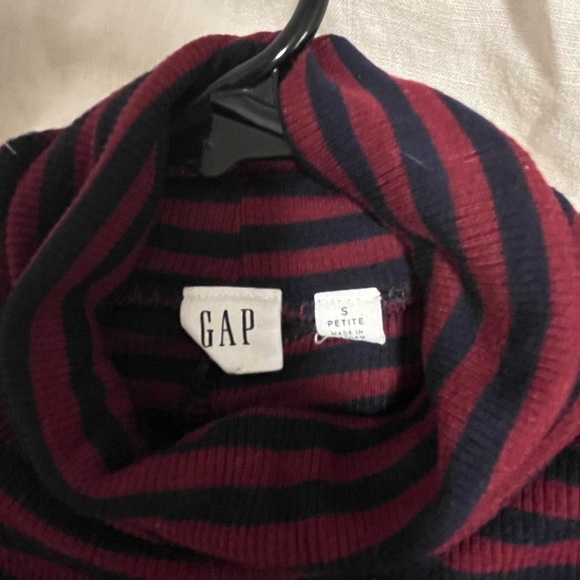 Gap Striped Turtleneck Swing Dress with Long Sleeves - Picture 4 of 4